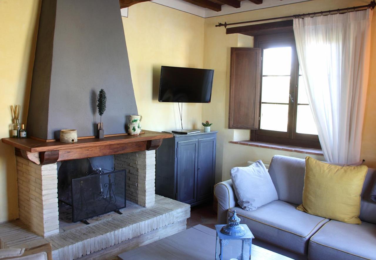 La Tana Del Bianconiglio Villa Castiglione dʼOrcia Kültér fotó