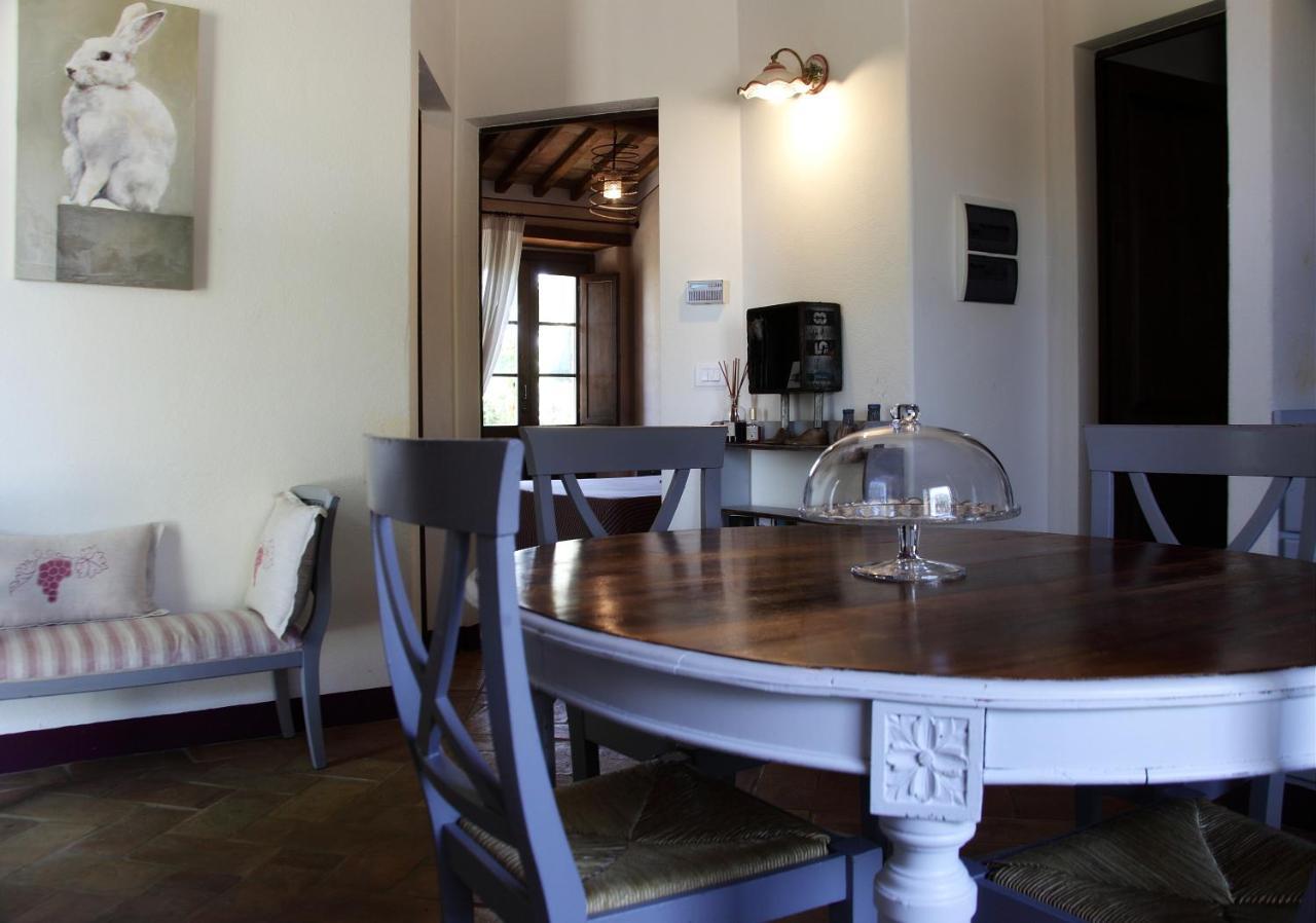 La Tana Del Bianconiglio Villa Castiglione dʼOrcia Kültér fotó