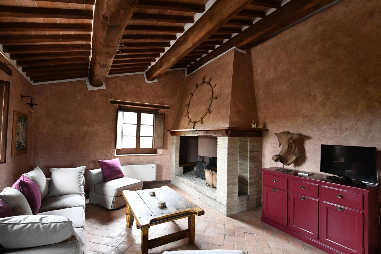 La Tana Del Bianconiglio Villa Castiglione dʼOrcia Kültér fotó